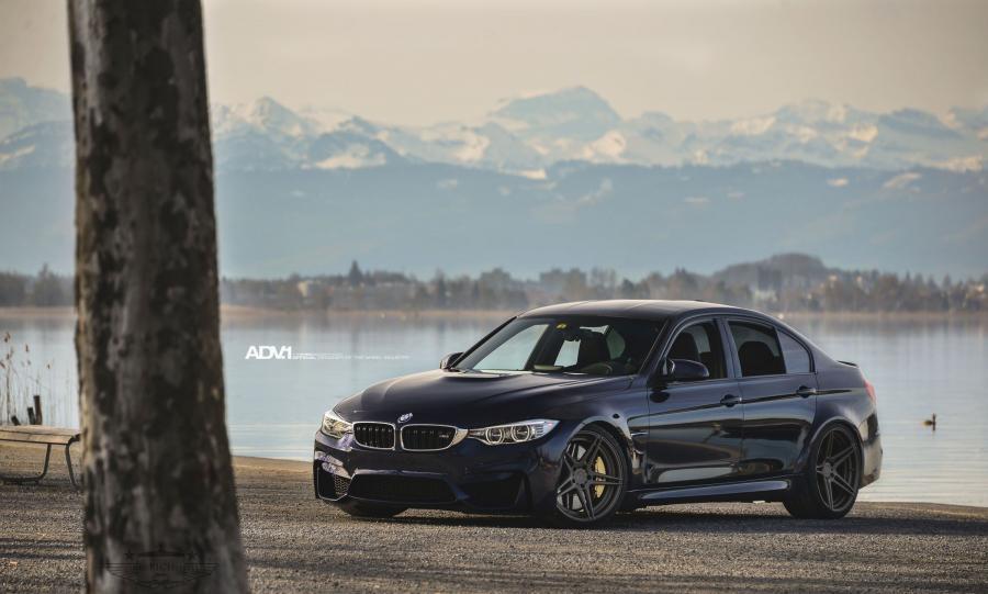  BMW M3 Sedan on ADV.1 Wheels (ADV05MV2) 2015 года  (фото 6 из 11)